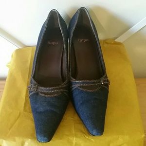Preloved Denim Impo Pumps!